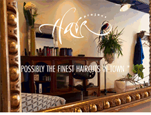 Tablet Screenshot of hairproject.ch